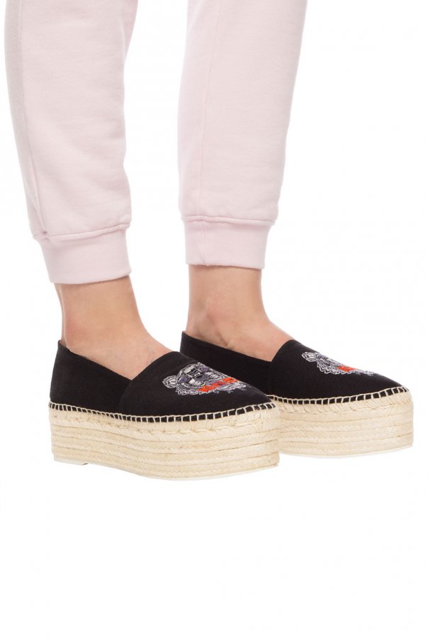 kenzo espadrilles platform